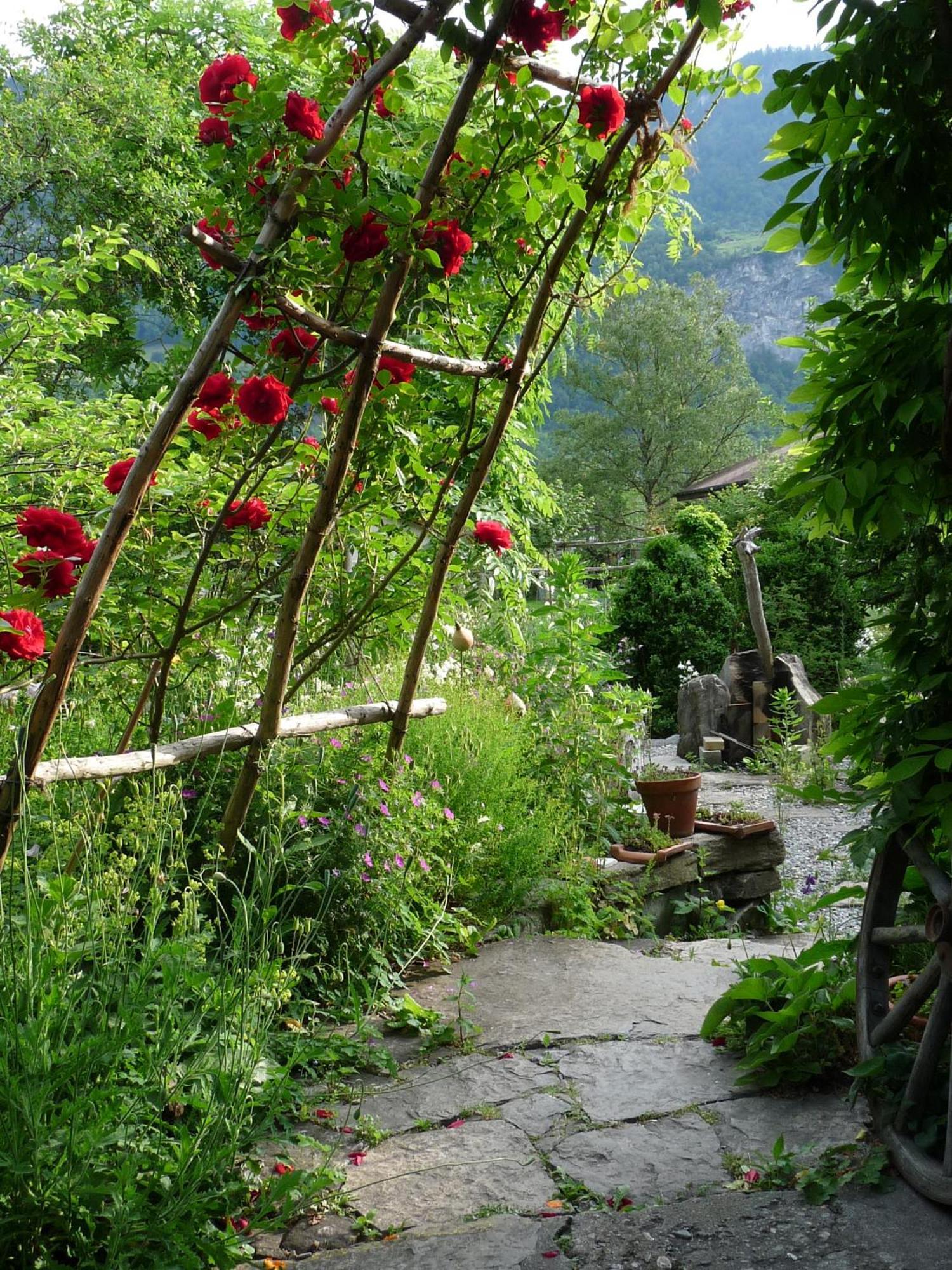 Dunkel Blaue Maus Bed & Breakfast Meiringen Exterior photo
